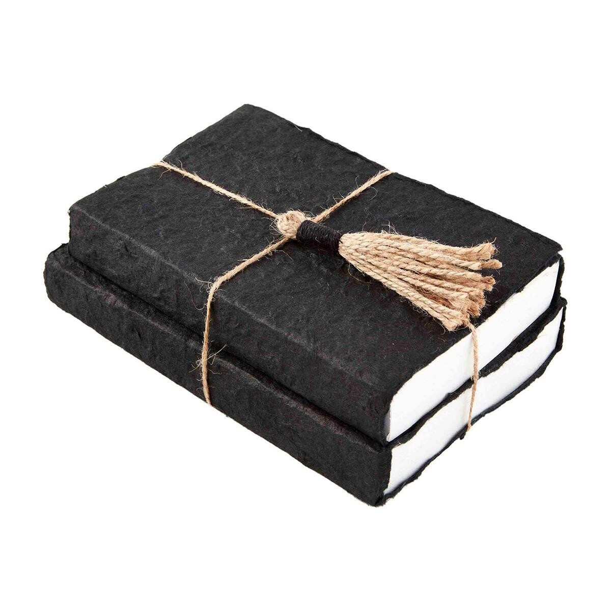 Black Bookstack Decor | Wilson Home Decor