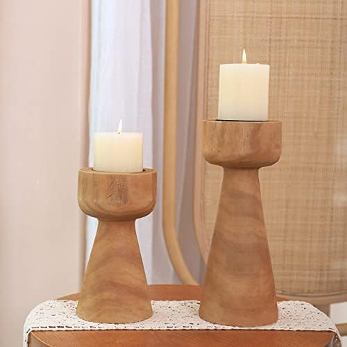 Wood Candleholders  | Amazon (US)