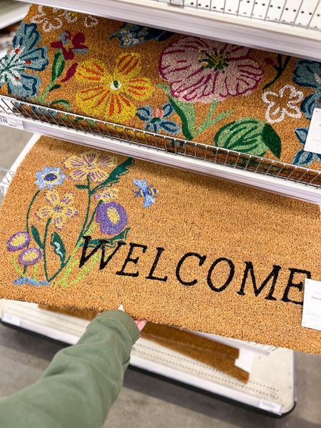 New spring doormats from Target 

Target finds, Target style, spring decor, entryway 

#LTKSeasonal