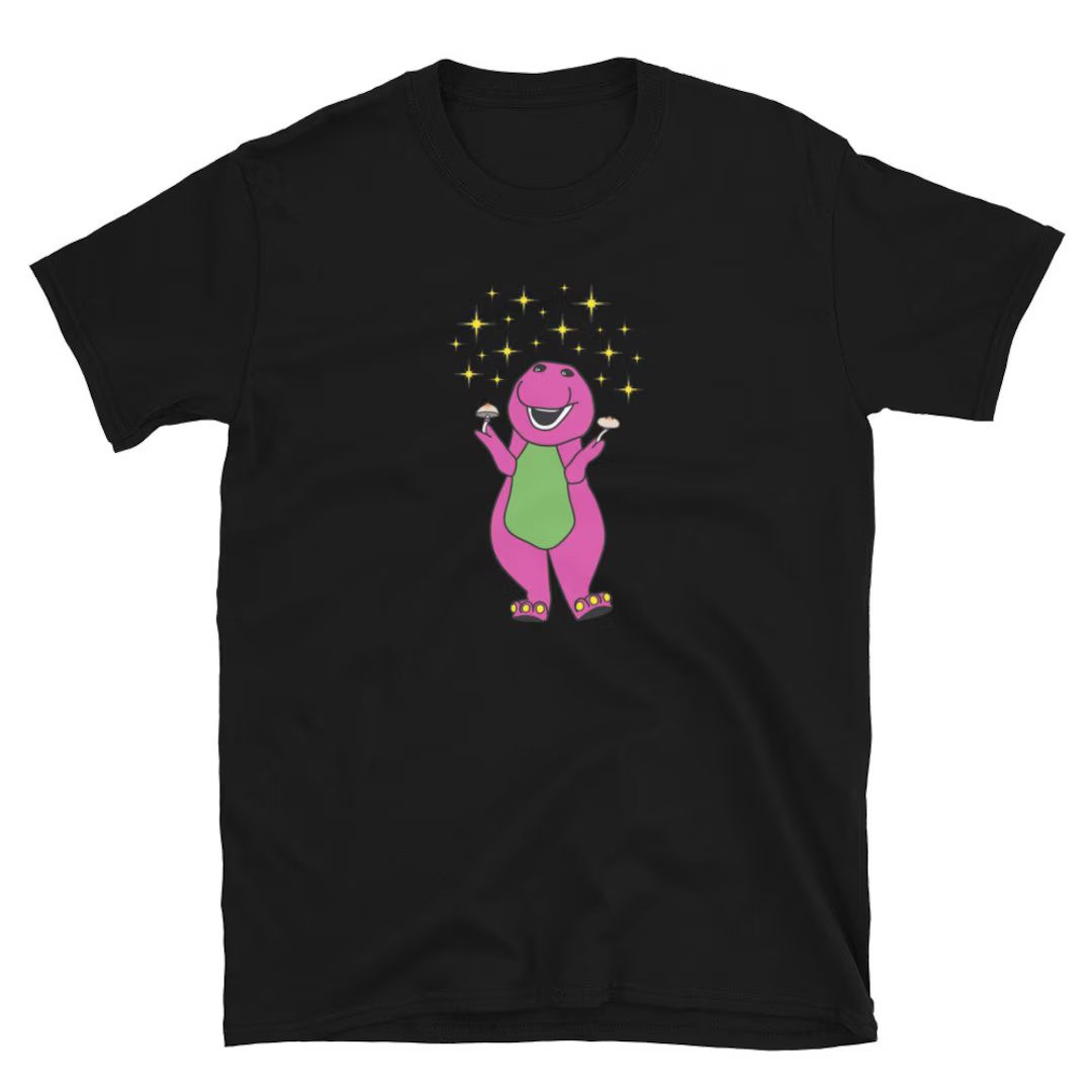 Barney and Friends Magic Mushroom T Shirt - Etsy | Etsy (US)