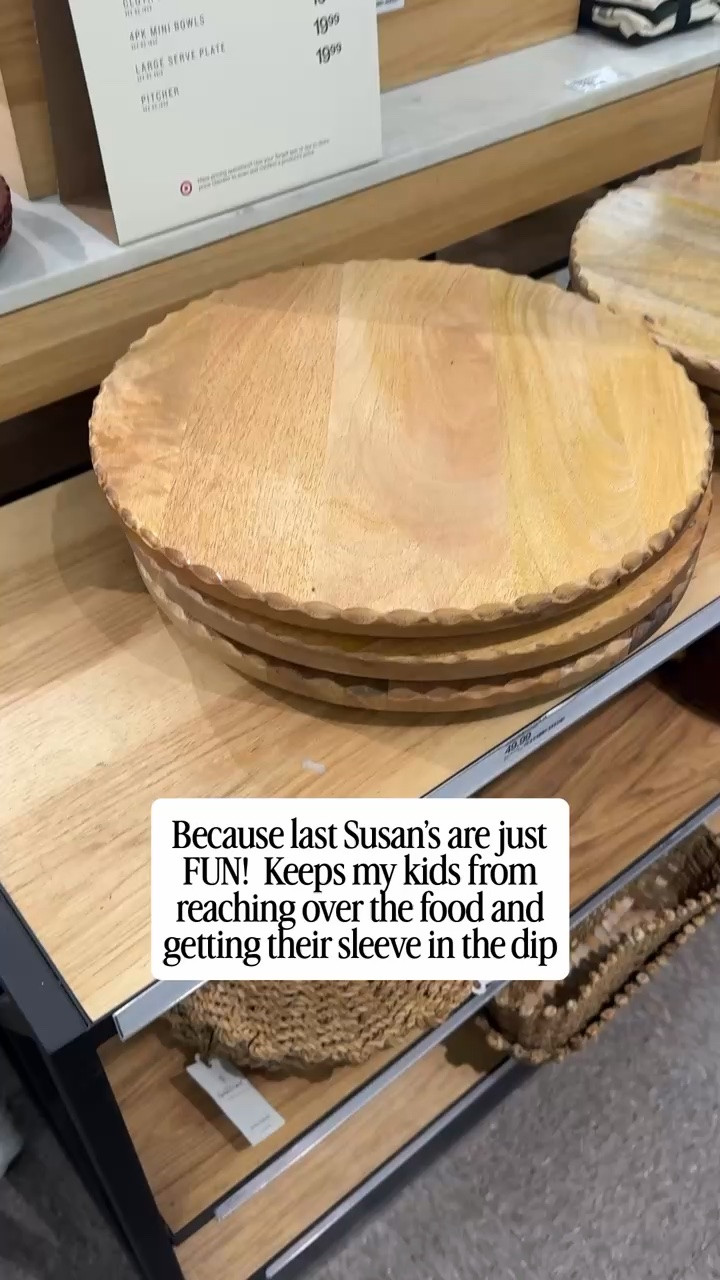 Perfect for holiday hosting, who didn’t love a lazy Susan.  Perfect for cheese plates and more.  

#targetfinds #thanksgivingtable #party

#LTKHome #LTKSeasonal