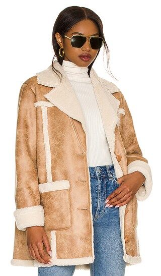 x REVOLVE Lowelle Coat in Natural Tan | Revolve Clothing (Global)