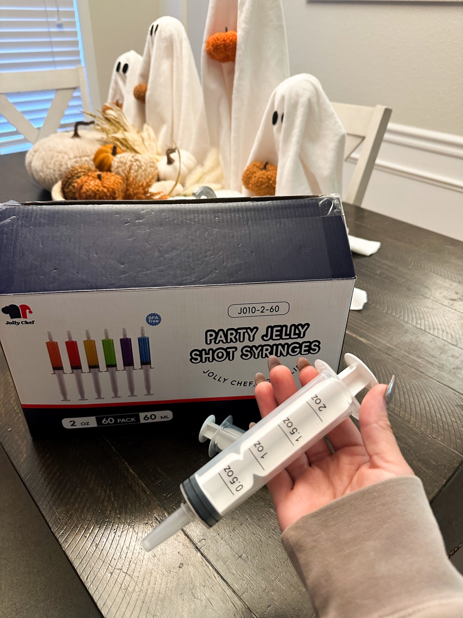 Got these last yr for a Halloween party & they were a hit so I got a bigger pack this time! I did a mixed drink shooter instead of Jell-O shots & people loved them! 

#halloweenparty #hostess #jelloshotsyringes #disposablejelloshotsyringes #halloweendecor #halloween 

#LTKHalloween #LTKParties