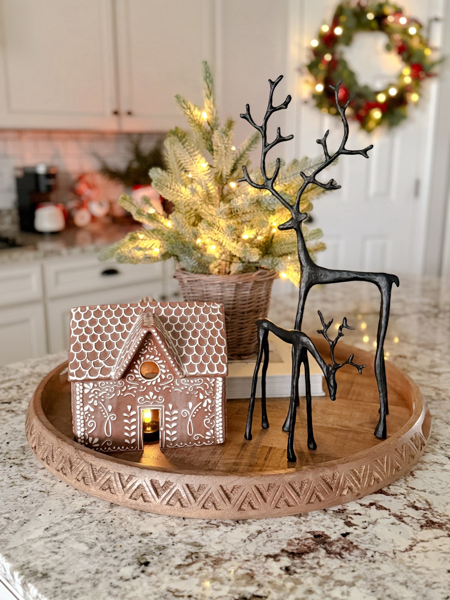 Pottery Barn Christmas 🎄

This miniature potted pine tree from pottery barn is gorgeous! I love that it is battery operated so you can use it anywhere.

Deer + gingerbread house are also pottery barn

Tray is world market 

Pottery barn Christmas 
Christmas home decor
Christmas decoration 
Christmas kitchen 

#LTKHoliday #LTKSeasonal #LTKHome