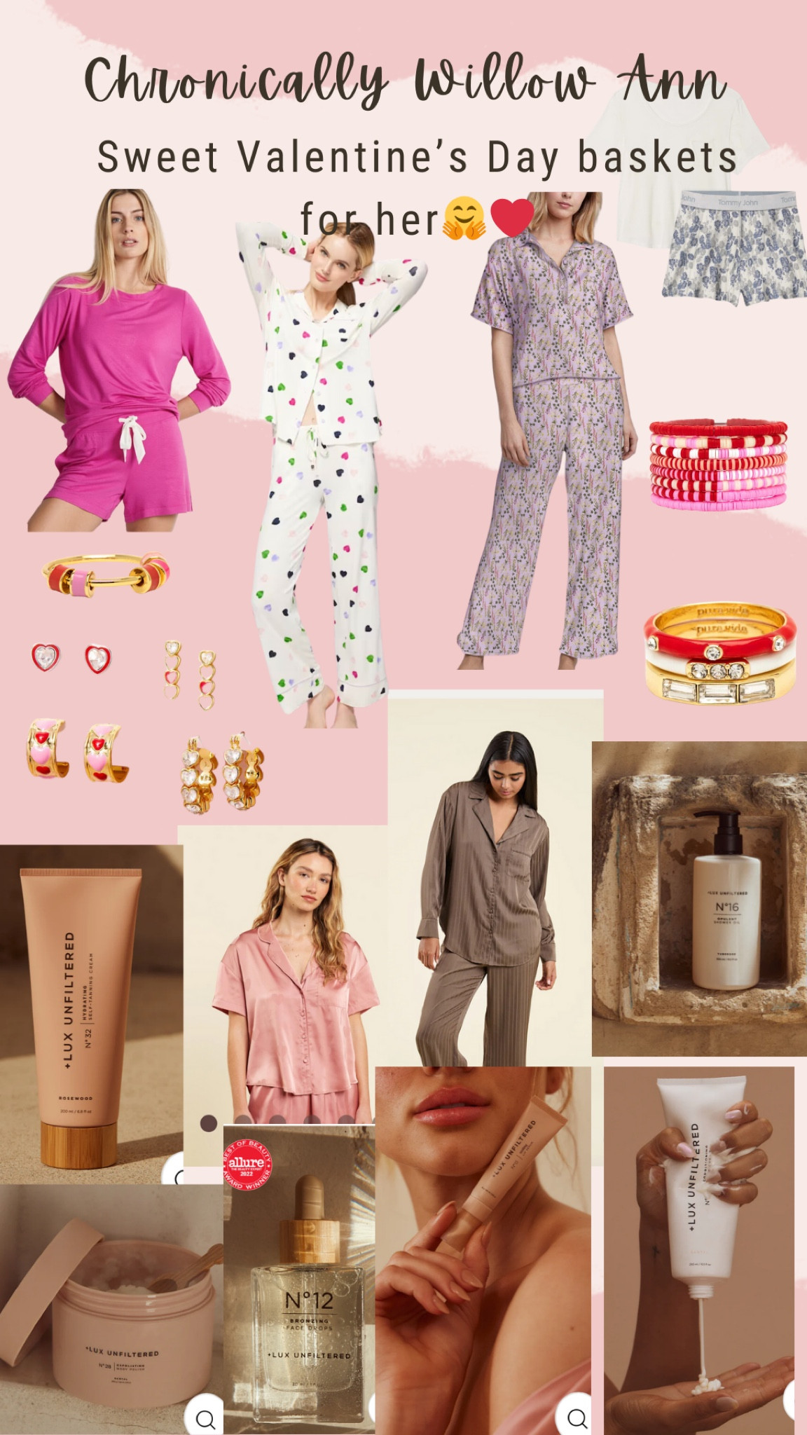 The perfect items to make the sweetest love basket for your other half. These are some of my favorite things and they are all extremely high quality and long lasting. Valentine’s Day gift baskets for your wife, gift baskets for your other half. Fun and sweet Valentine’s Day gifts that are functional too.

#LTKGiftGuide #LTKstyletip #LTKbeauty