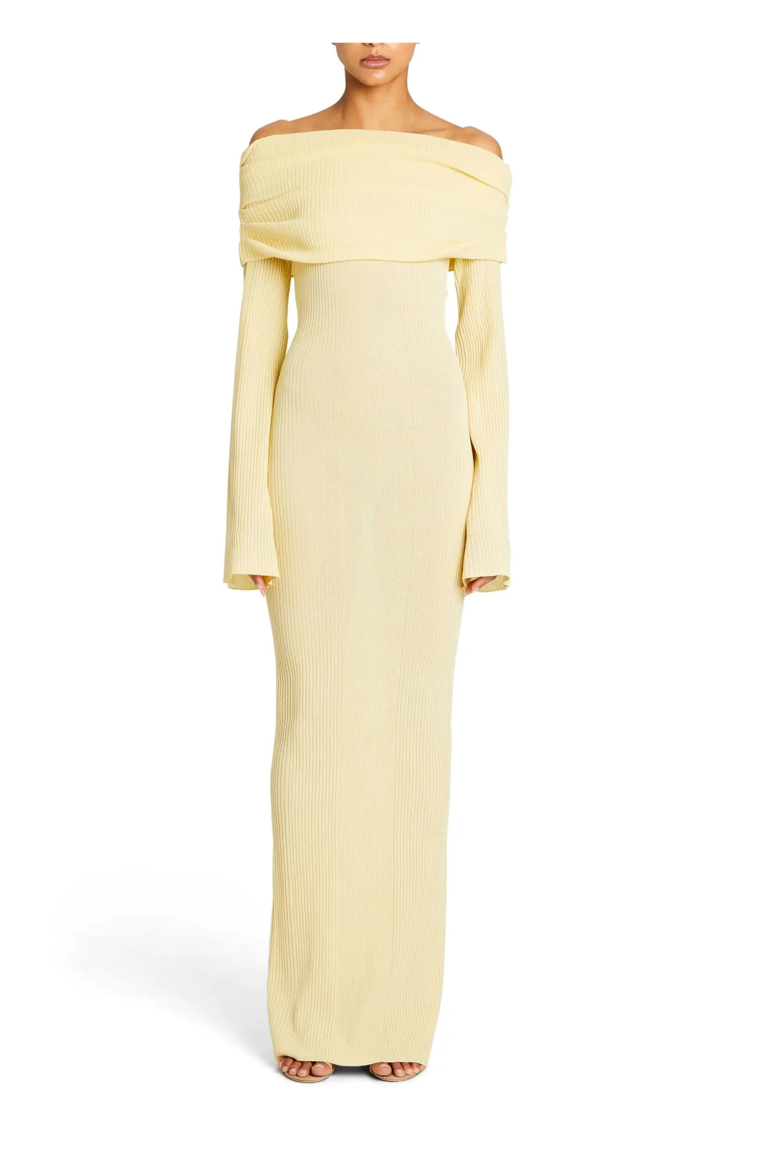 SER.O.YA Galleria Rib Knit Maxi Dress | Nordstrom | Nordstrom