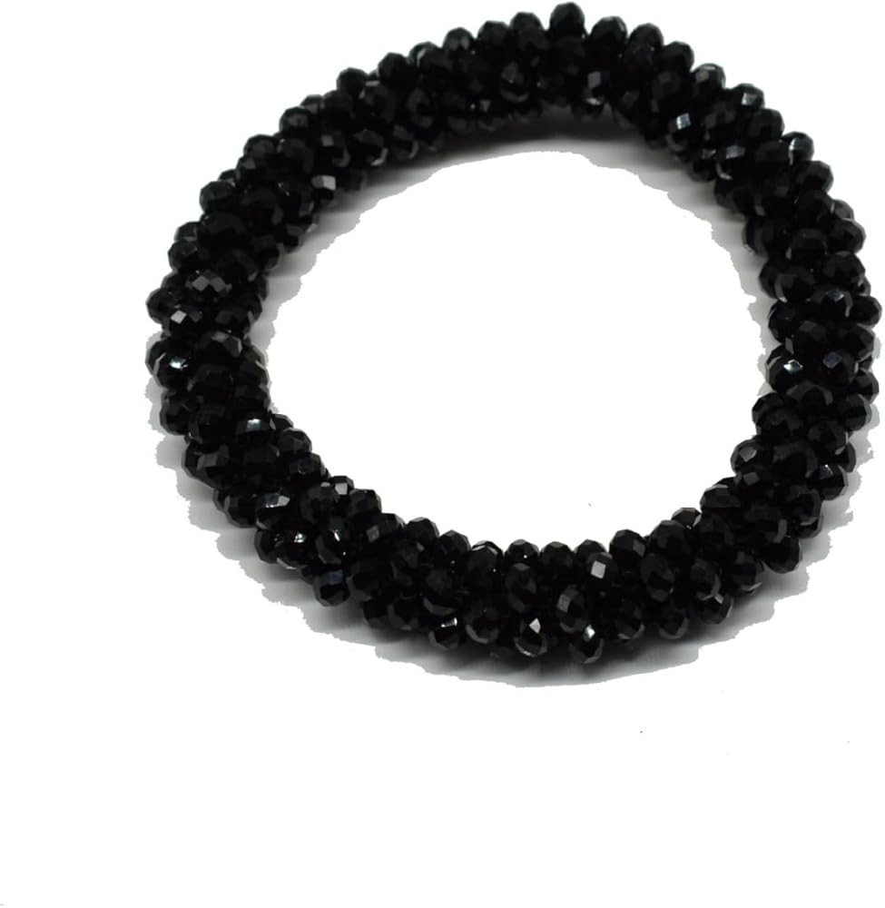 Handmade Bead Bracelet Artificial Crystal Artisinal Chunky Statement Jewelry Boho Accessories For... | Amazon (US)