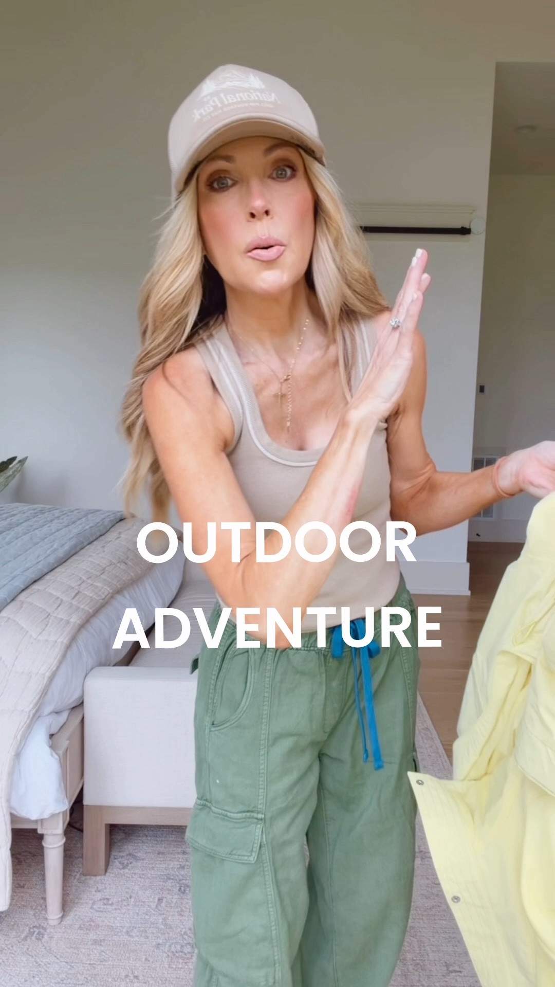 The perfect outfit for outdoor adventure when you need pants.. and it's cute on its own.