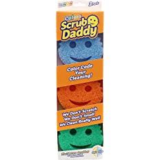 Scrub Daddy Color Sponge - Scratch-Free Multipurpose Dish Sponge Color Variety Pack - BPA Free & ... | Amazon (US)