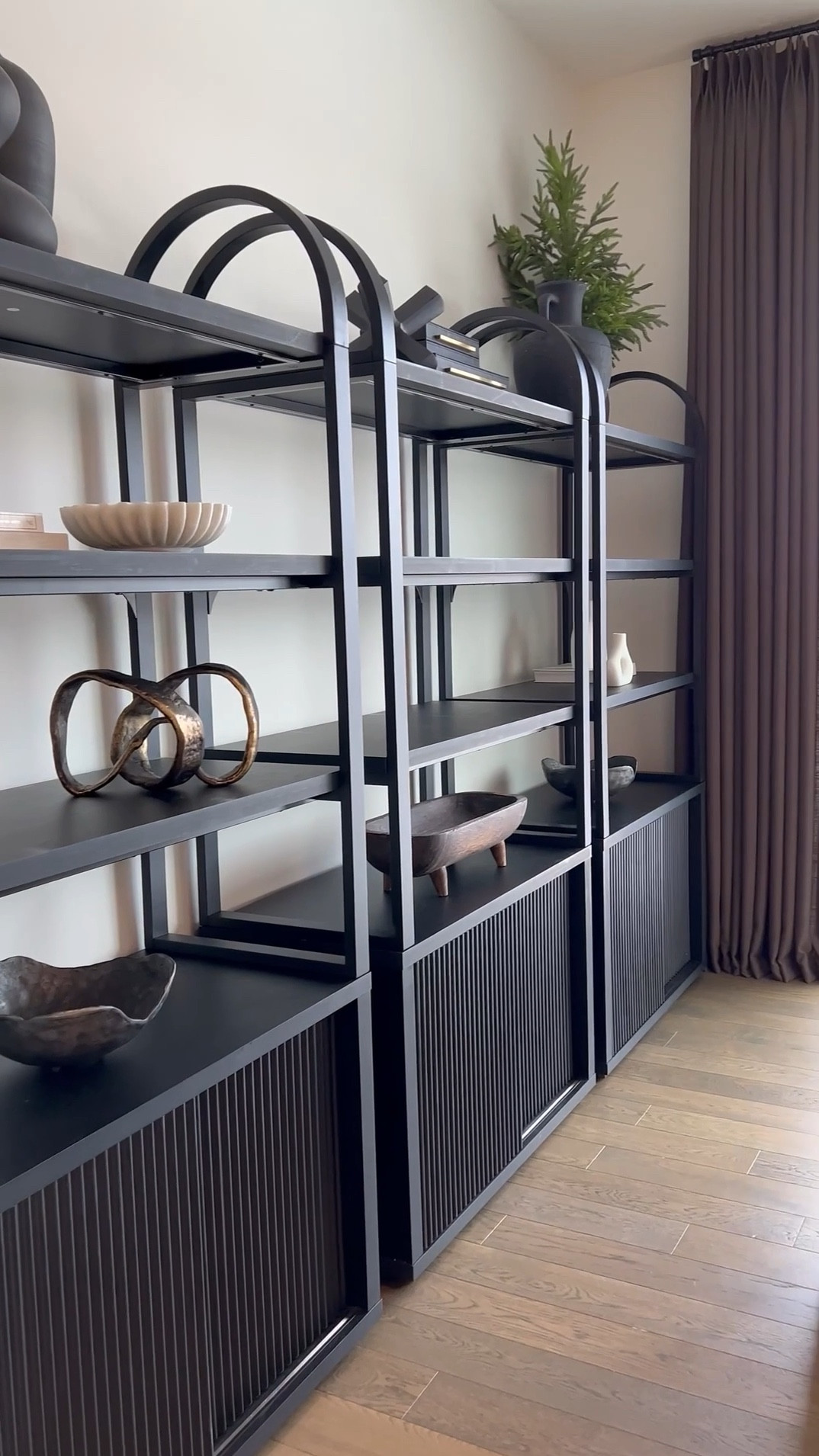 These stunning bookcases are from @Walmart! You can style them in many ways. I got 3 of them… you can style 2 of them in your office behind your desk with one on each side. They are perfect to style beside your mantle as well. ☺️

#LTKstyletip #LTKhome

#LTKVideo