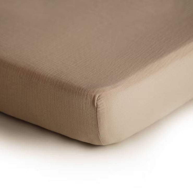 Mushie Extra Soft Muslin Crib Fitted Sheet | Target