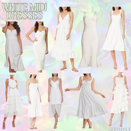 White Midi Dresses from Amazon

Bachelorette Dresses / Graduation Dresses / Rehearsal Dresses / White Dress / Spring & Summer Dresses 

#2TodayFinds #2TodayRecommendations 

#LTKparties #LTKSeasonal