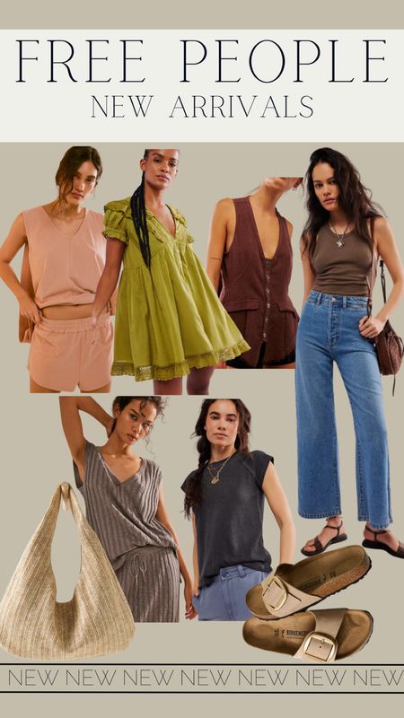 Obsessed with these new arrivals from free people! Perfect dresses sets, tops, and jeans for Summer! The green dress would be so cute for a concert or festival too!

#LTKstyletip #LTKSeasonal #LTKFestival