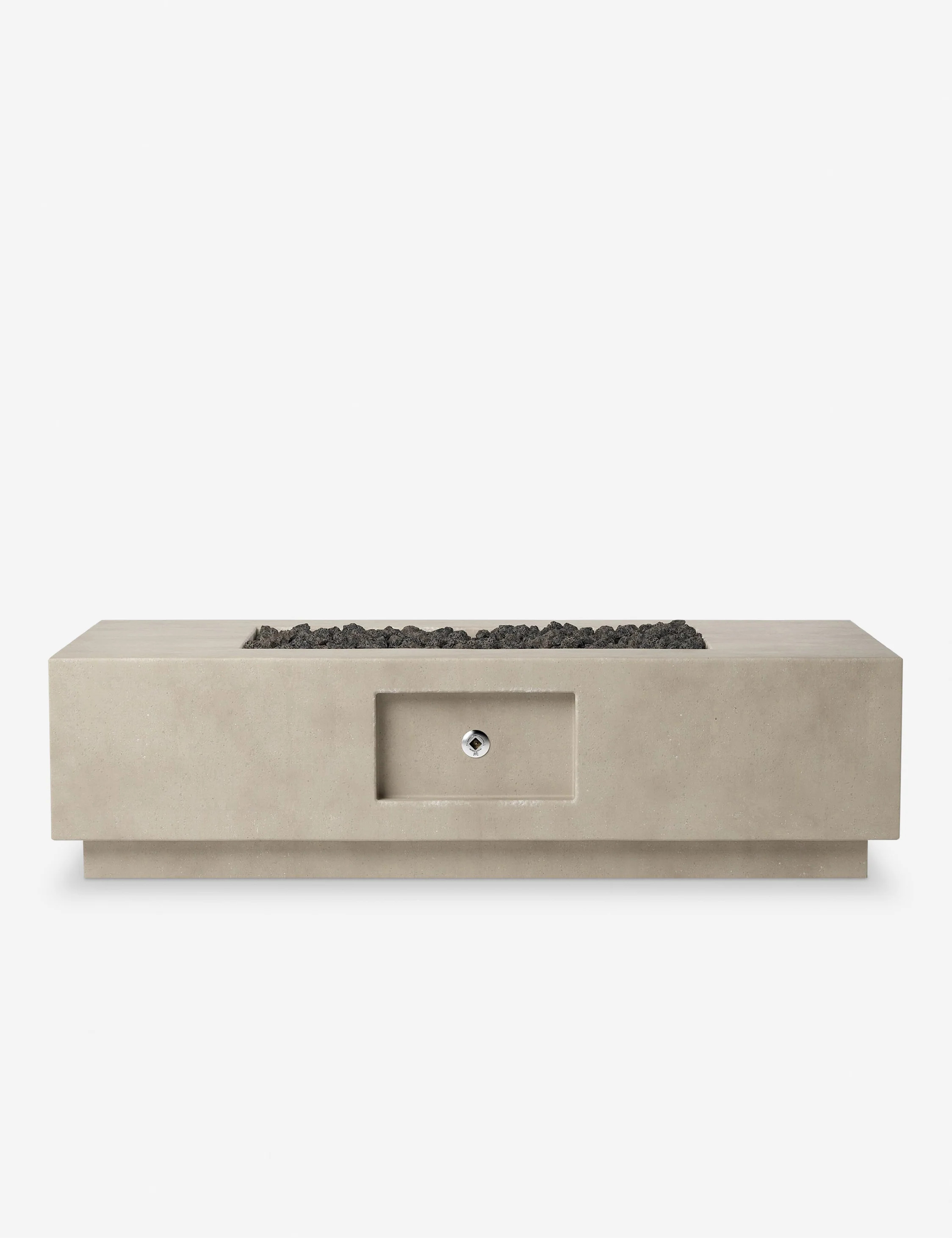 Fabra Fire Table, Concrete | Lulu and Georgia 
