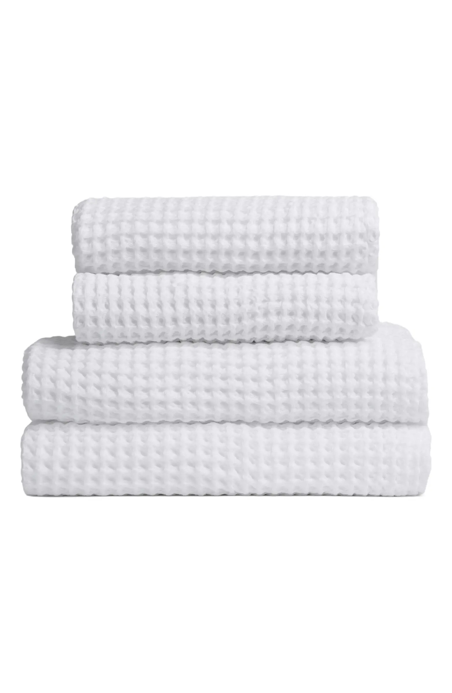 Turkish Cotton Waffle Bath Essentials | Nordstrom