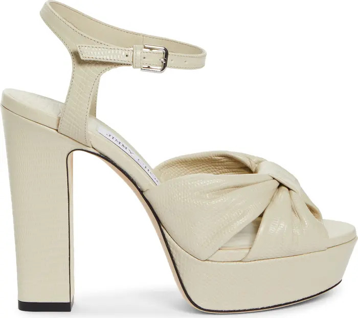 Jimmy Choo Heloise Platform Sandal (Women) | Nordstrom | Nordstrom