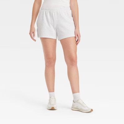 Women's Leisure Studio Mid-Thigh Fleece Shorts - Universal Thread™ | Target