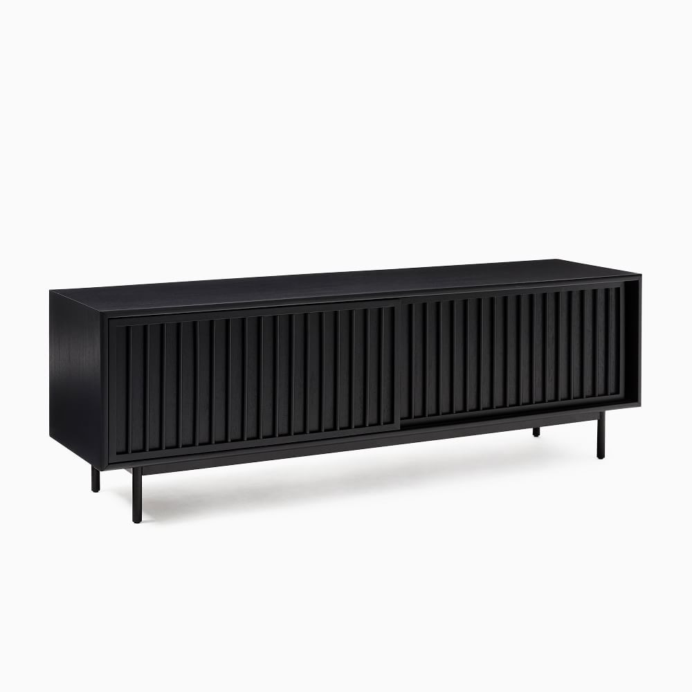 Slatted Media Console (67") | West Elm (US)