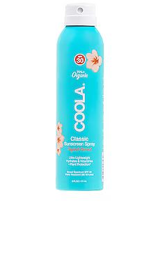 COOLA Classic Body Organic Sunscreen Spray SPF 30 in Tropical Coconut from Revolve.com | Revolve Clothing (Global)