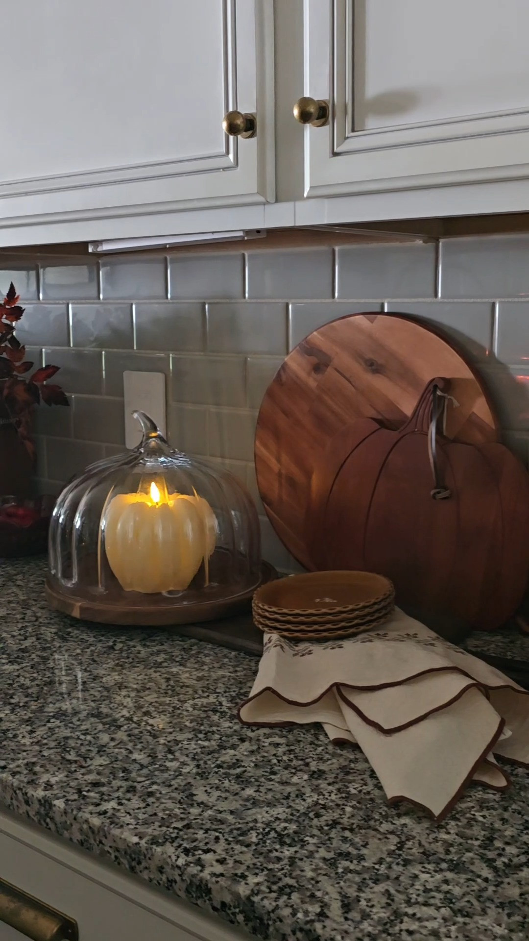 Fall Kitchen Decor I'm loving including this must have pumpkin cake plate. I may have driven completely out of my way to pick one up. :)  

 #LTKSeasonal #LTKHome #LTKSaleAlert