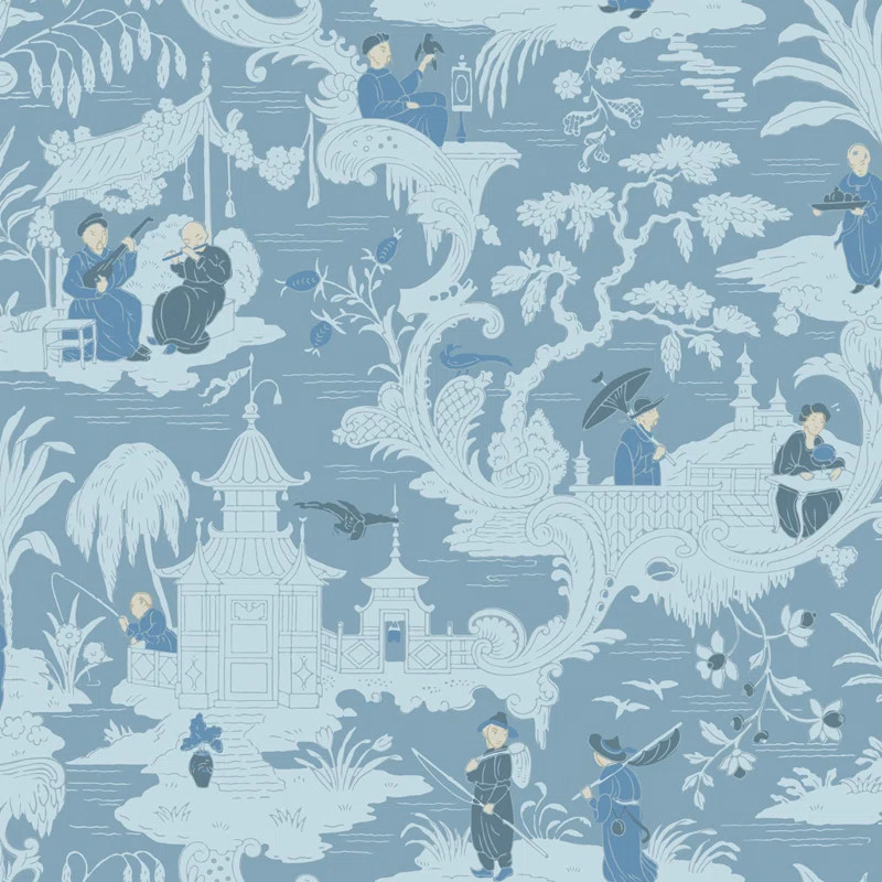 Anthology Toile Wallpaper Roll | Wayfair North America
