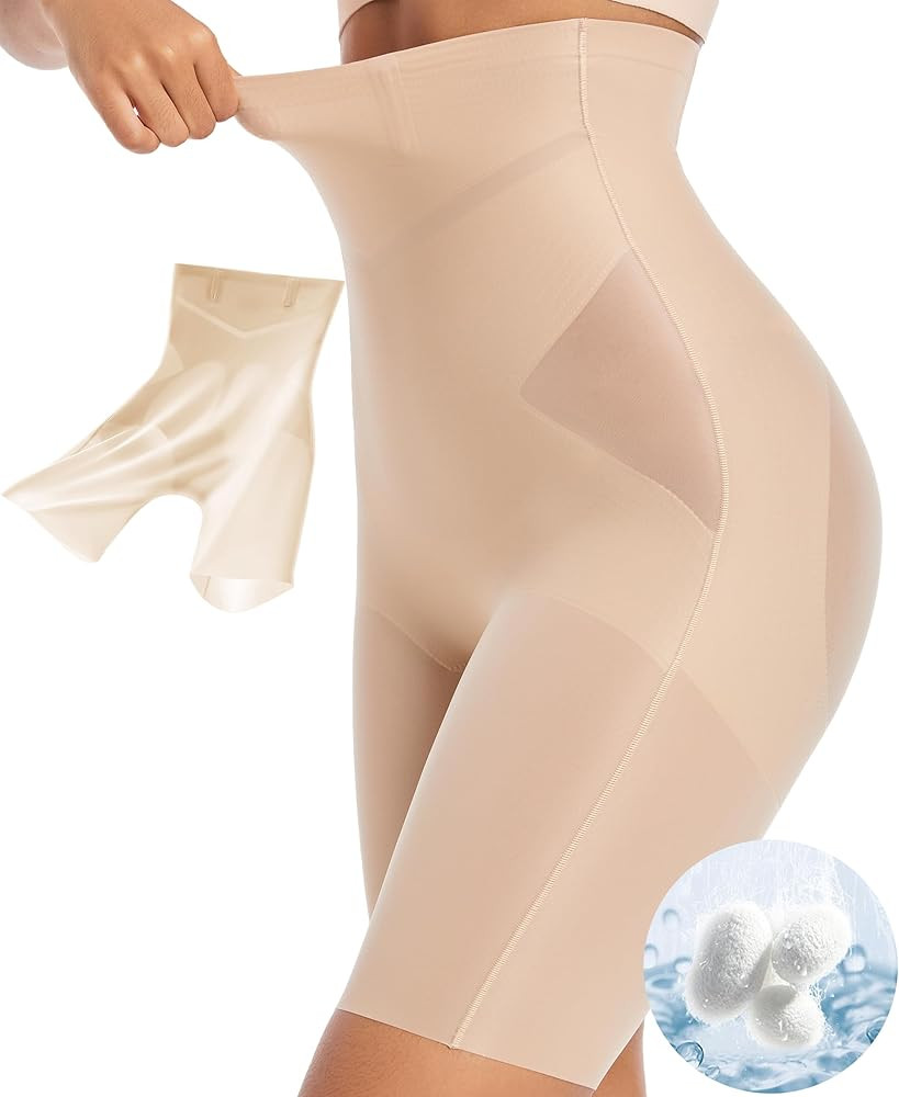 PRETTYWELL Shapewear Tummy Control Shorts for Women Comfort High Waisted Body Shaper Shorts Seaml... | Amazon (US)