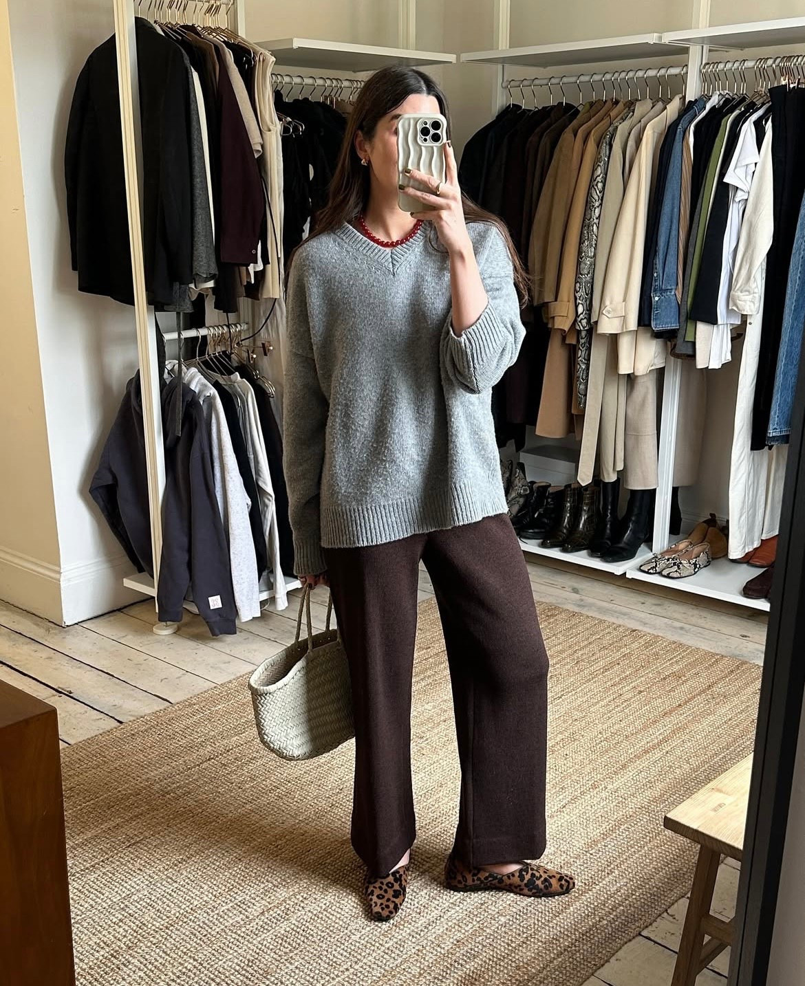 Spring Styling: Neutral, comfy, and finished off with a pop of my favourite, animal print.

#LTKspring #LTKstyletip