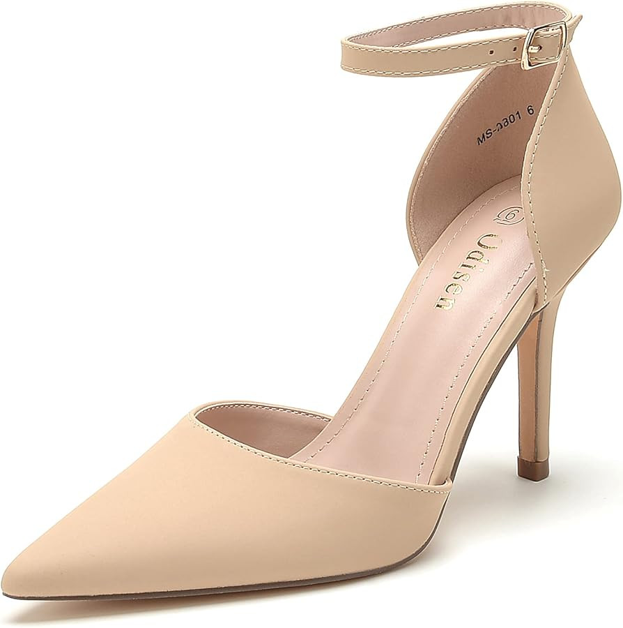 Odisen Women's Closed Toe Heels Pumps | Amazon (US)