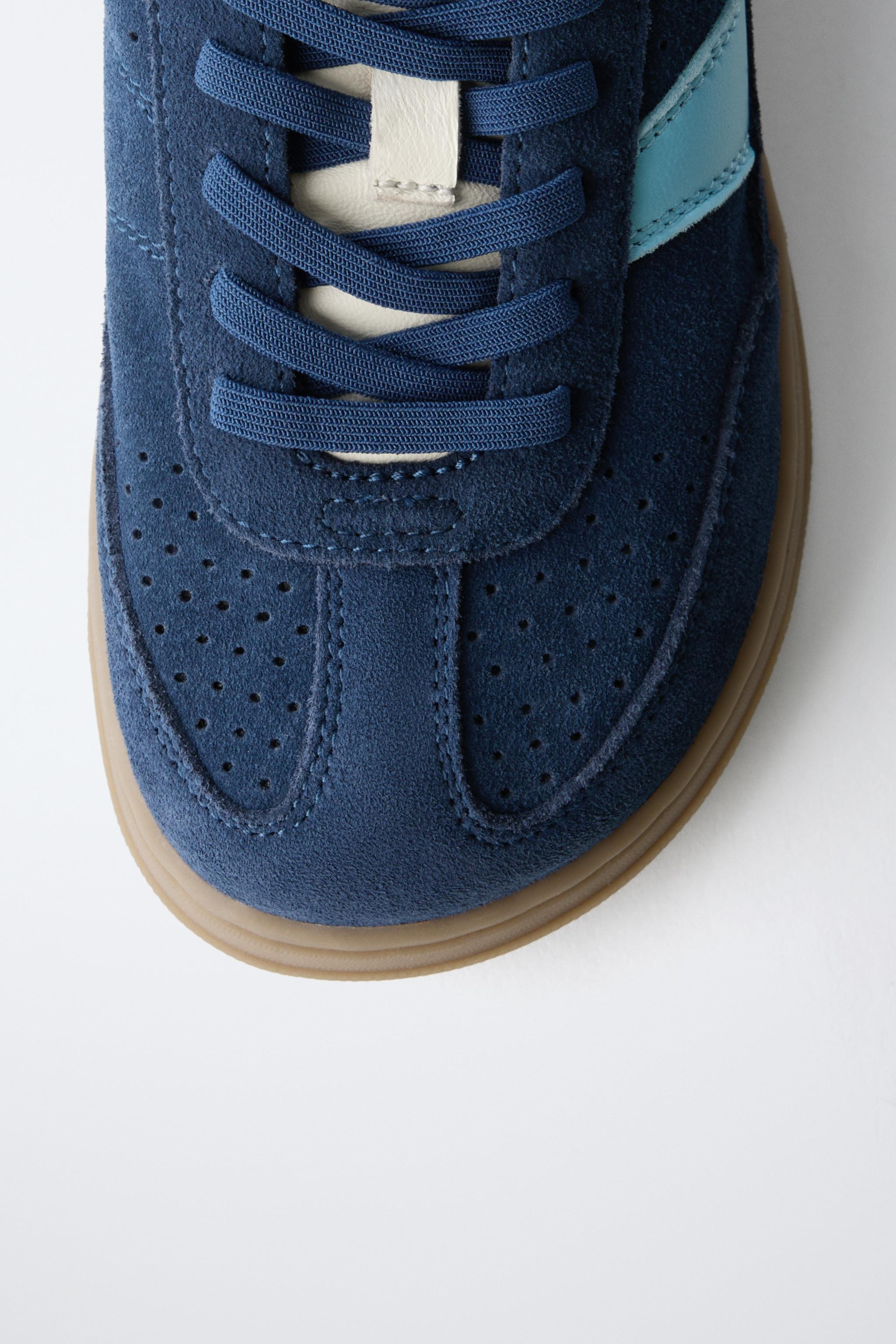 BAREFOOT LEATHER SNEAKERS | Zara US