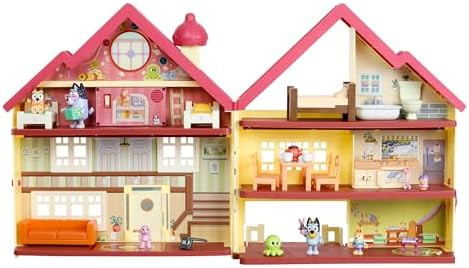 Bluey House Playset for Kids, XL Ultimate Interactive Lights and Sounds Playhouse Toys, Includes ... | Amazon (US)