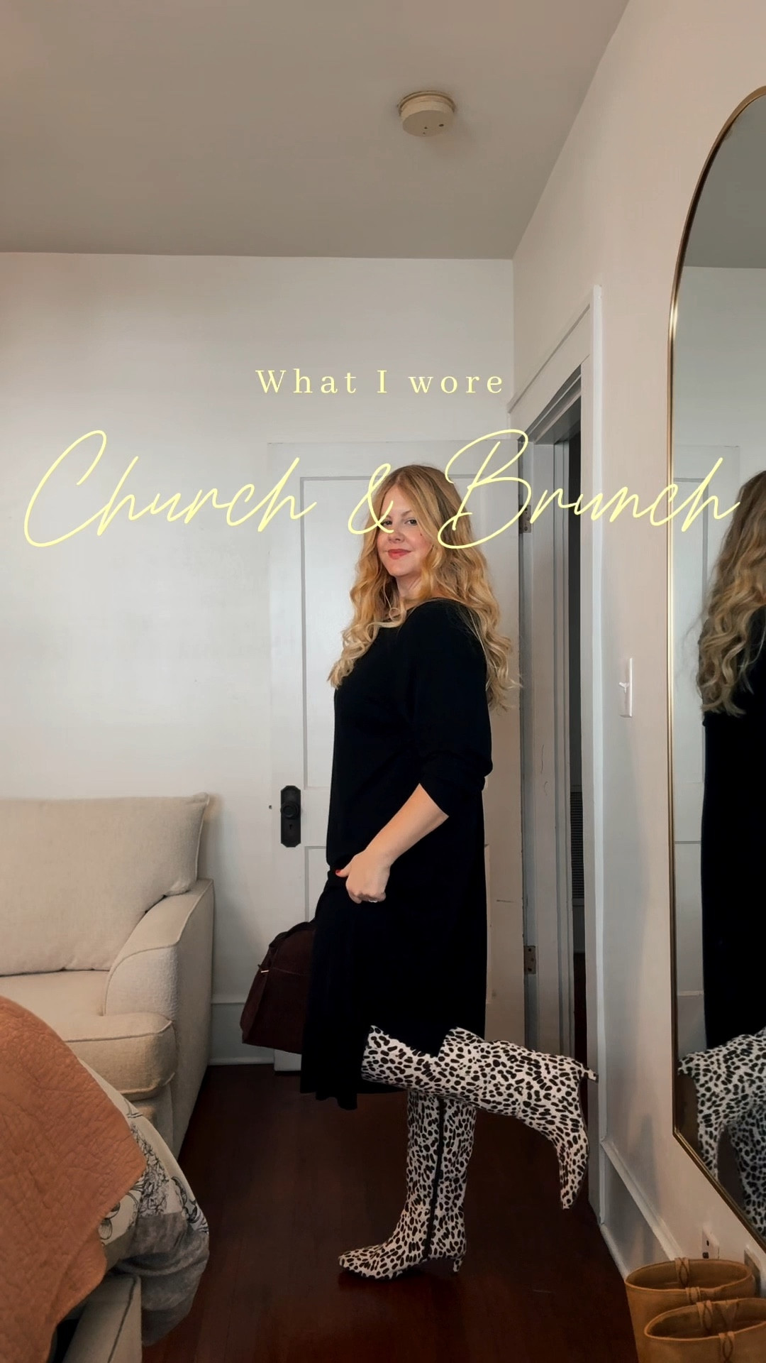What I wore to spend the most perfect Sunday morning with my family in Dallas, TX. Church, then brunch at the iconic Adolphus Hotel. I’m obsessed with this sweater dress and boots combo. Give me black and brown all day every day! Hope you have a great week friends!

#LTKFindsUnder50 #LTKMidsize #LTKdayinmylife