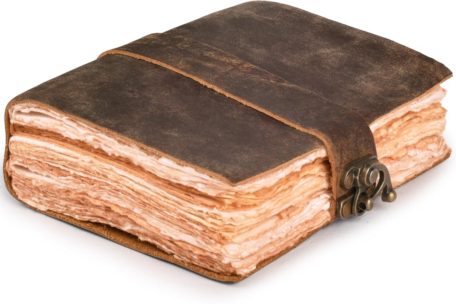 LEATHER VILLAGE Leather Bound Vintage Journal for Women & Men - Book of Shadows - Lock Closure - ... | Amazon (US)
