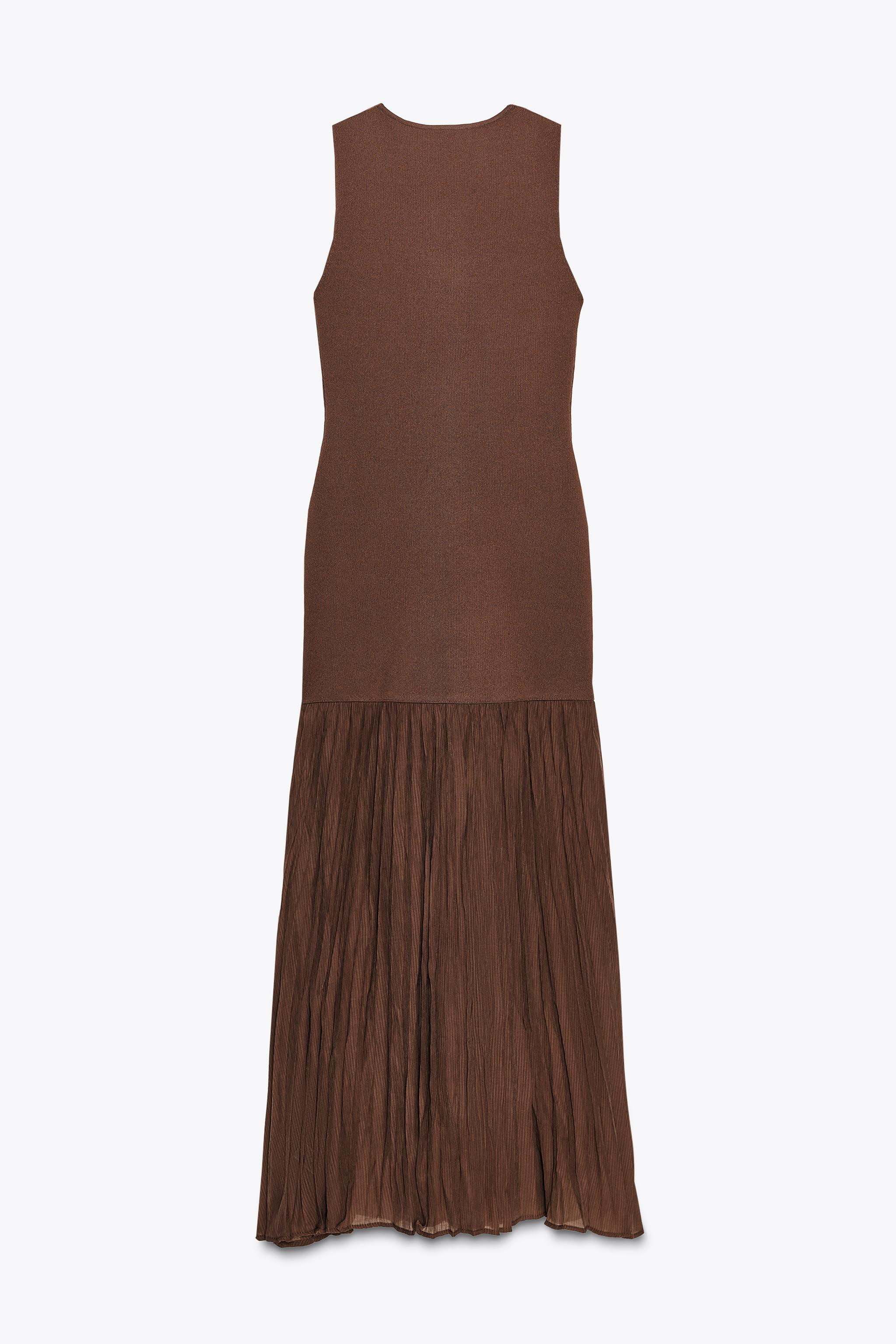 COMBINATION KNIT DRESS | Zara US