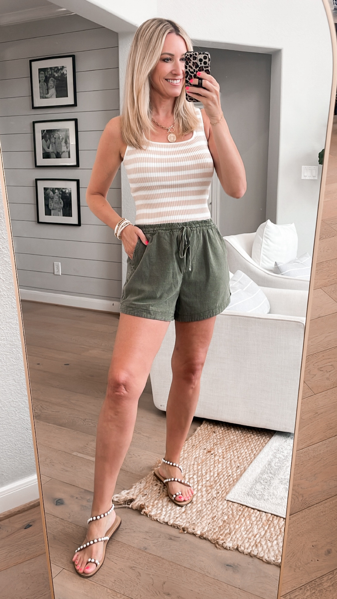 Shorts size small
Tank top size med
Sandals


#LTKFindsUnder50 #LTKStyleTip #LTKFindsUnder100