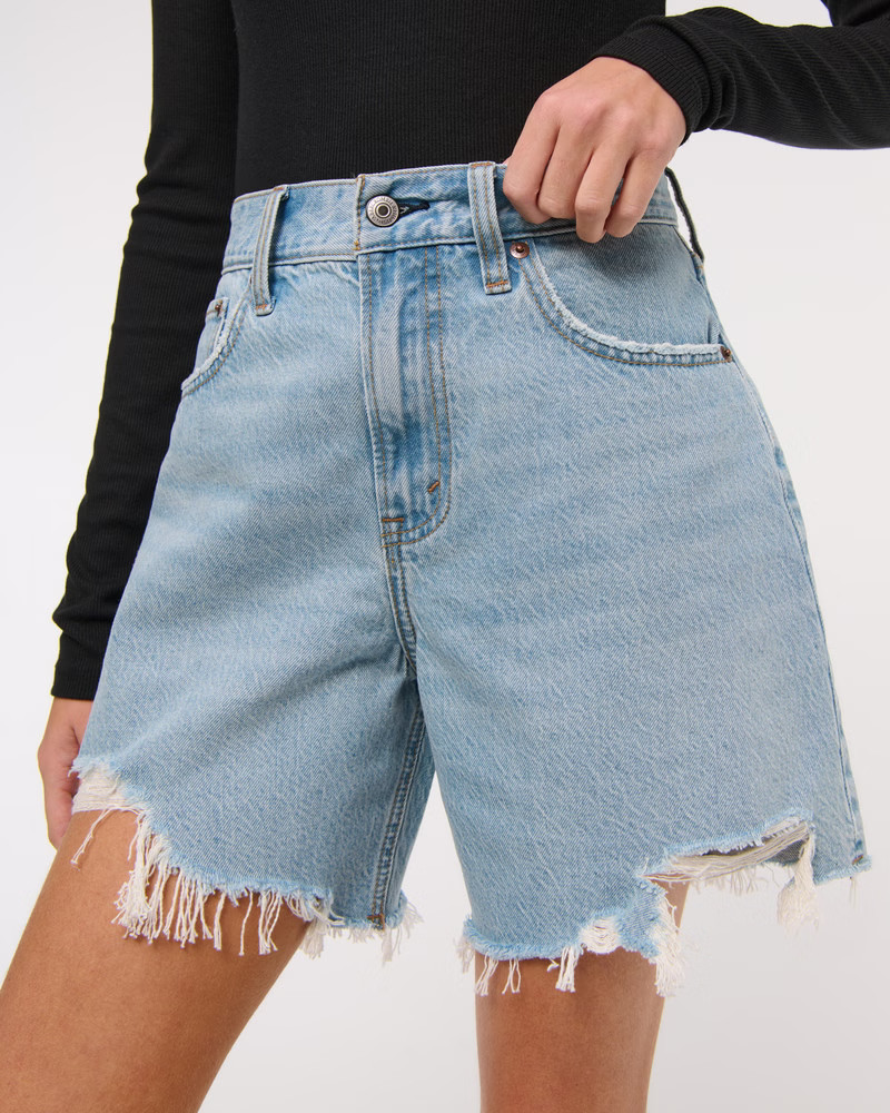 High Rise Loose Short | Abercrombie & Fitch (US)