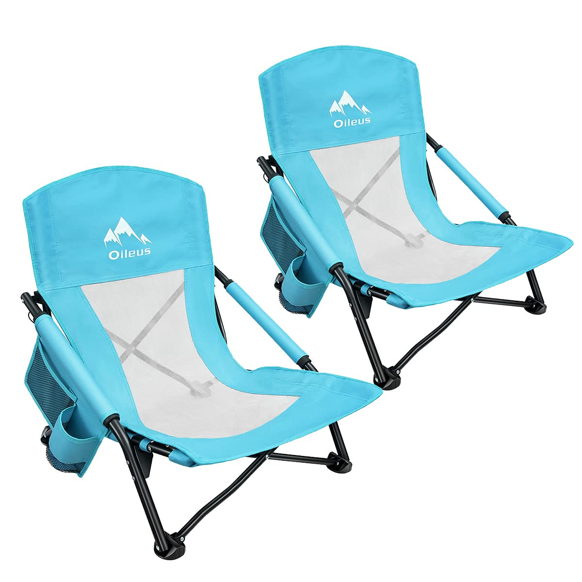 Oileus Low Beach Chair for Beach Tent/Shelter/Camping/Outdoor Ultralight Backpacking Folding Recl... | Amazon (US)