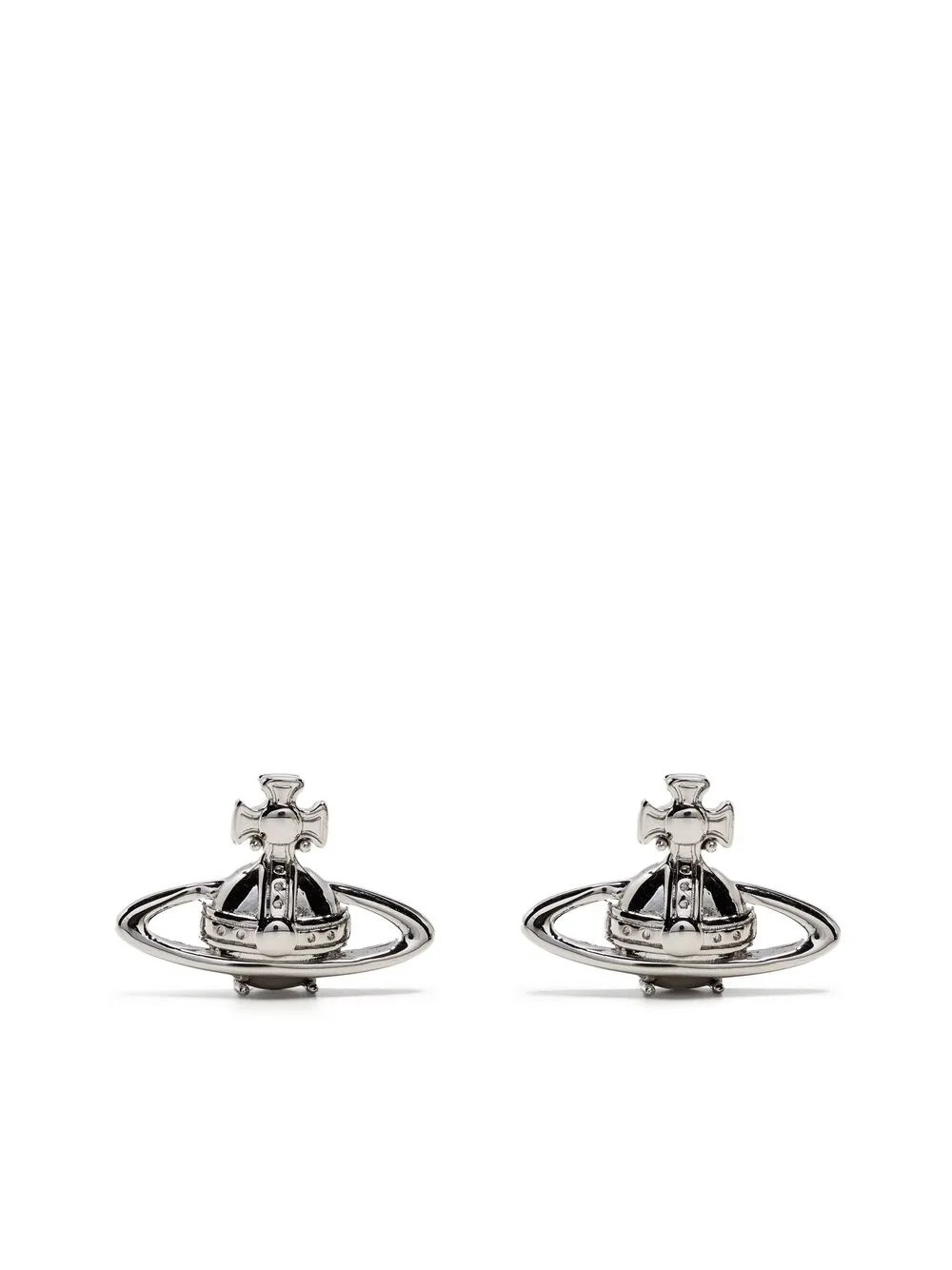 Orb-plaque earrings | Farfetch Global