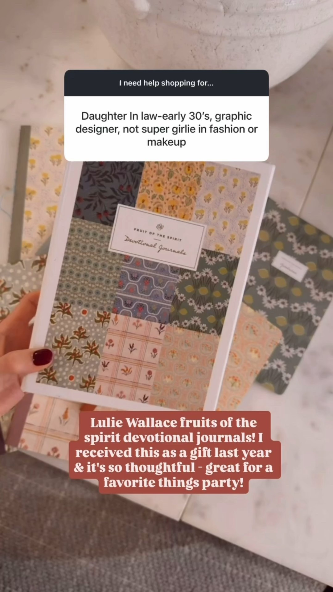 Highly recommend these devotional journals for gifting this holiday season! 

Loverly Grey, gift guide, gift ideas, women’s devotional 

#LTKFindsUnder50 #LTKGiftGuide #LTKHoliday