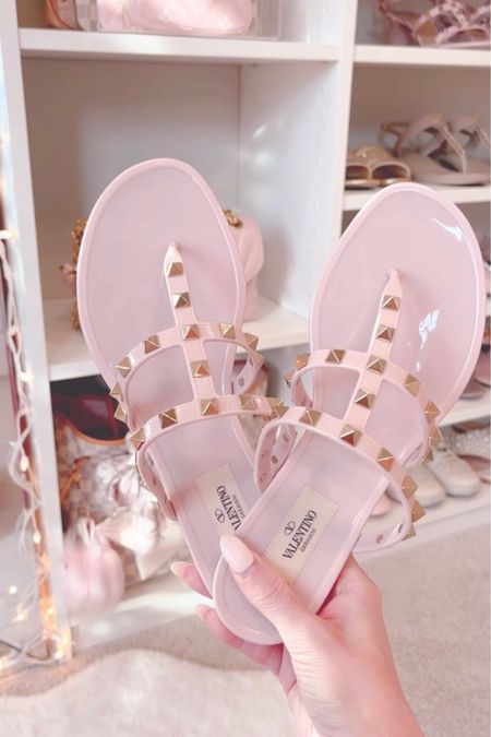 Super sale alert!! Light pink Valentino sandals almost 50% off!!! 

#LTKsalealert #LTKGiftGuide #LTKshoecrush