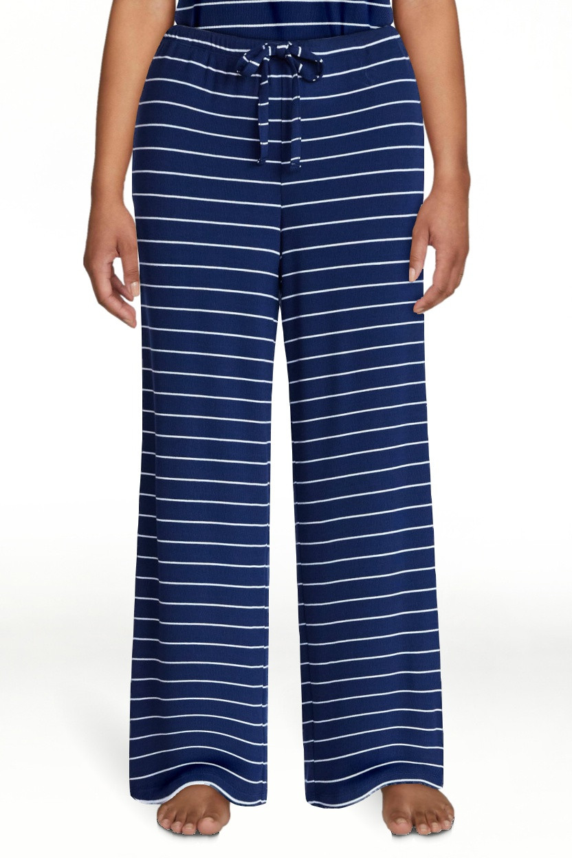 Joyspun Women\u2019s Modal Blend Ribbed Sleep Pants, 29'' Inseam, Sizes XS-3X | Walmart (US)