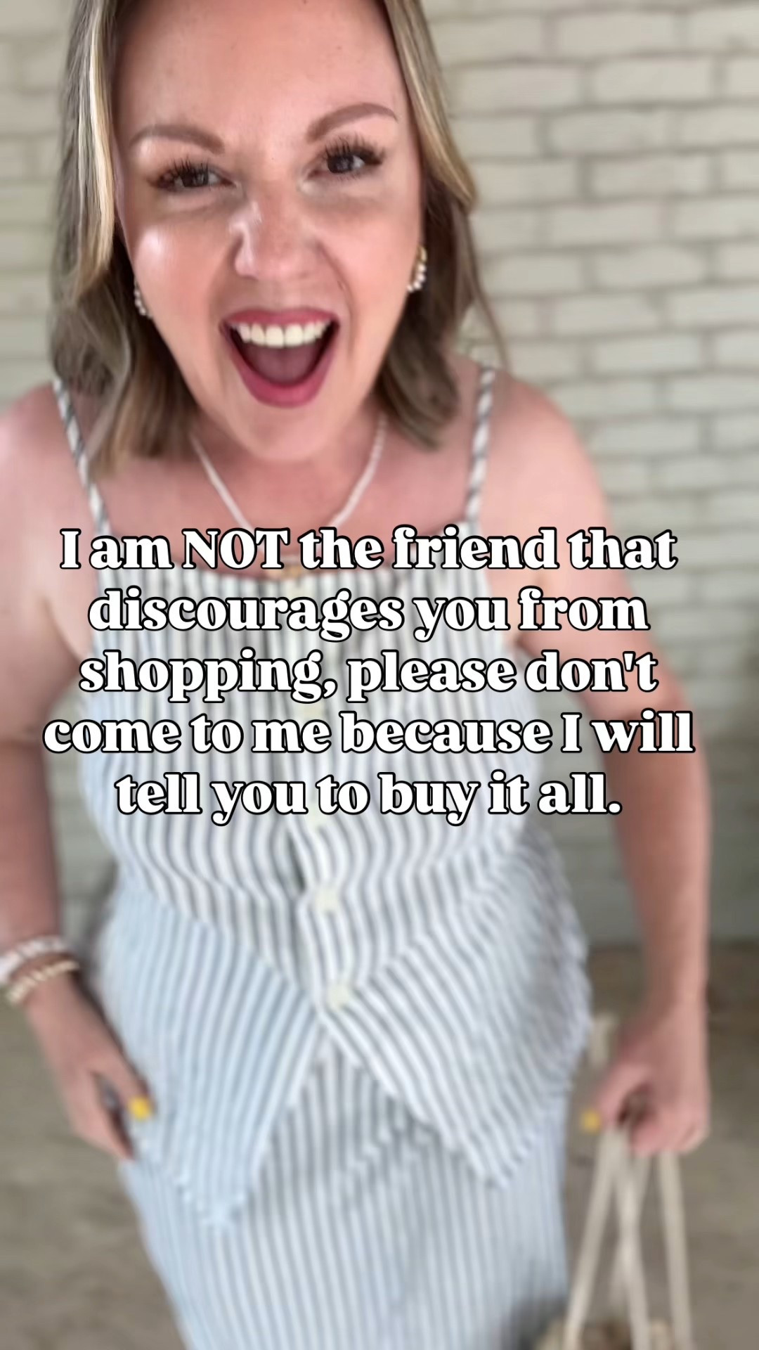 Medium in both pieces! 

#LTKSummerEdit #LTKMidsize #LTKOver40