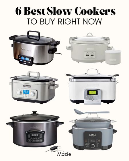 The BEST slow cookers to buy right now! Kitchen appliances. Small kitchen appliances. Kitchen tools.

#LTKSeasonal #LTKhome