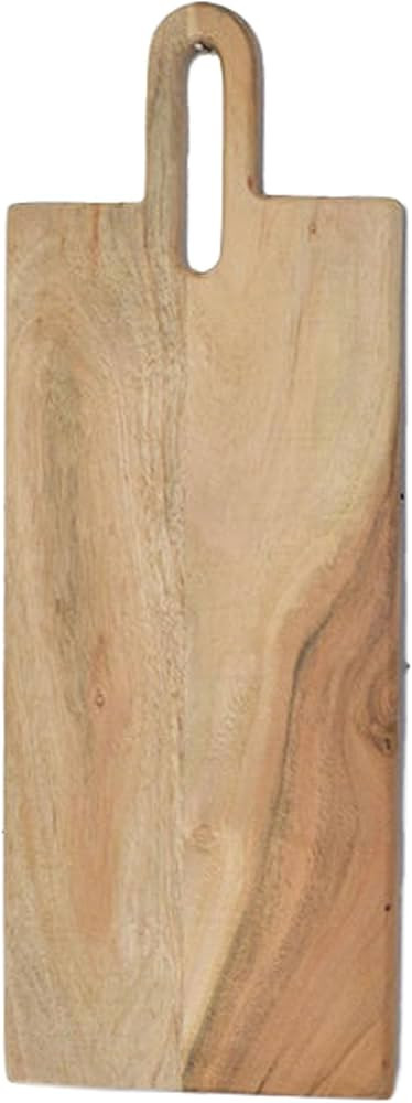 PD Home & Garden Decorative and Functional Kitchen Décor 17 x 6.7 Inch Long Serving Board, Natur... | Amazon (US)