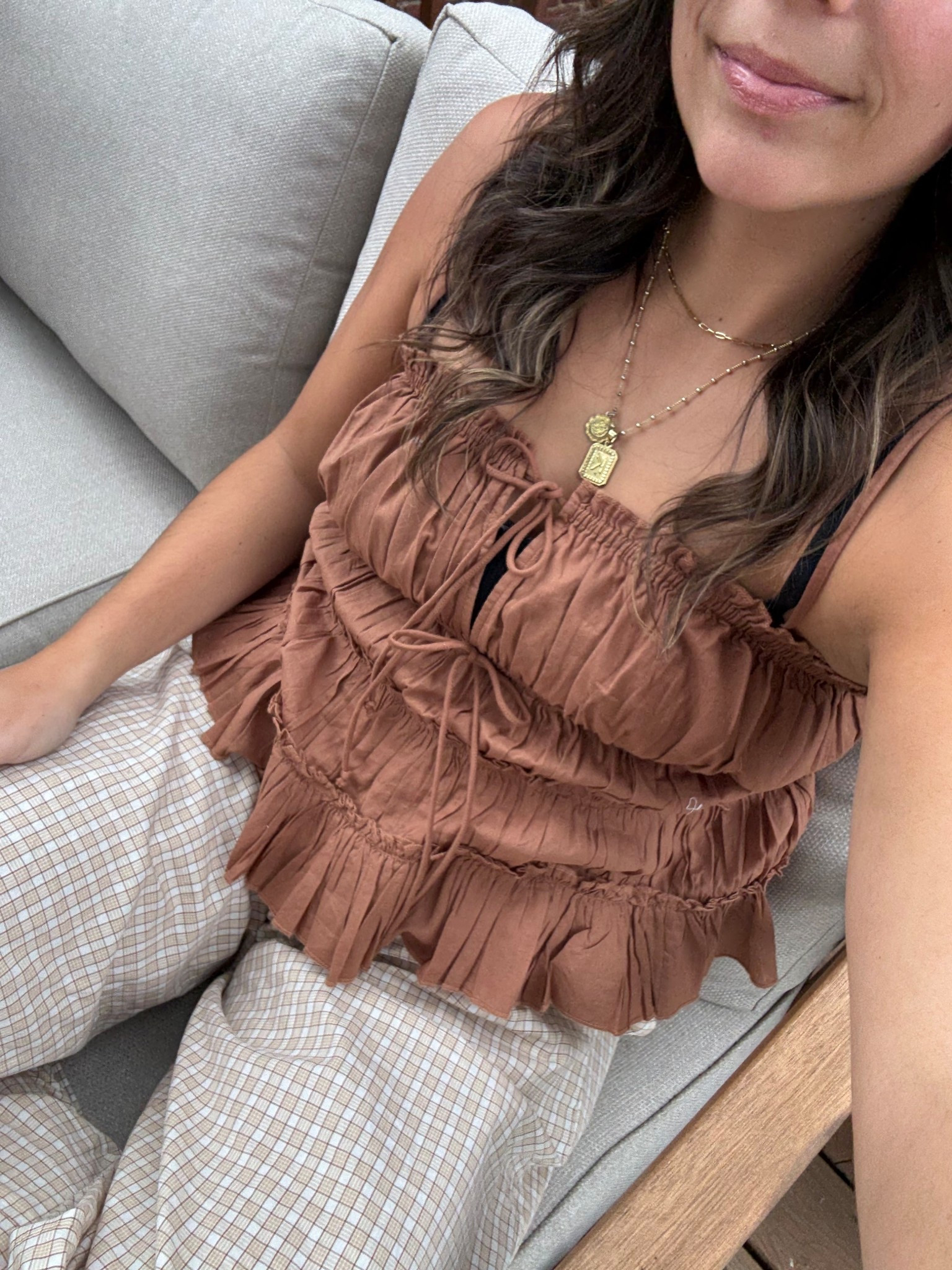 Head to toe aerie! Love these plaid boxer pants, soo comfy & easy to throw on. Added this tie top - both size M

#LTKSaleAlert #LTKFindsUnder100 #LTKSeasonal