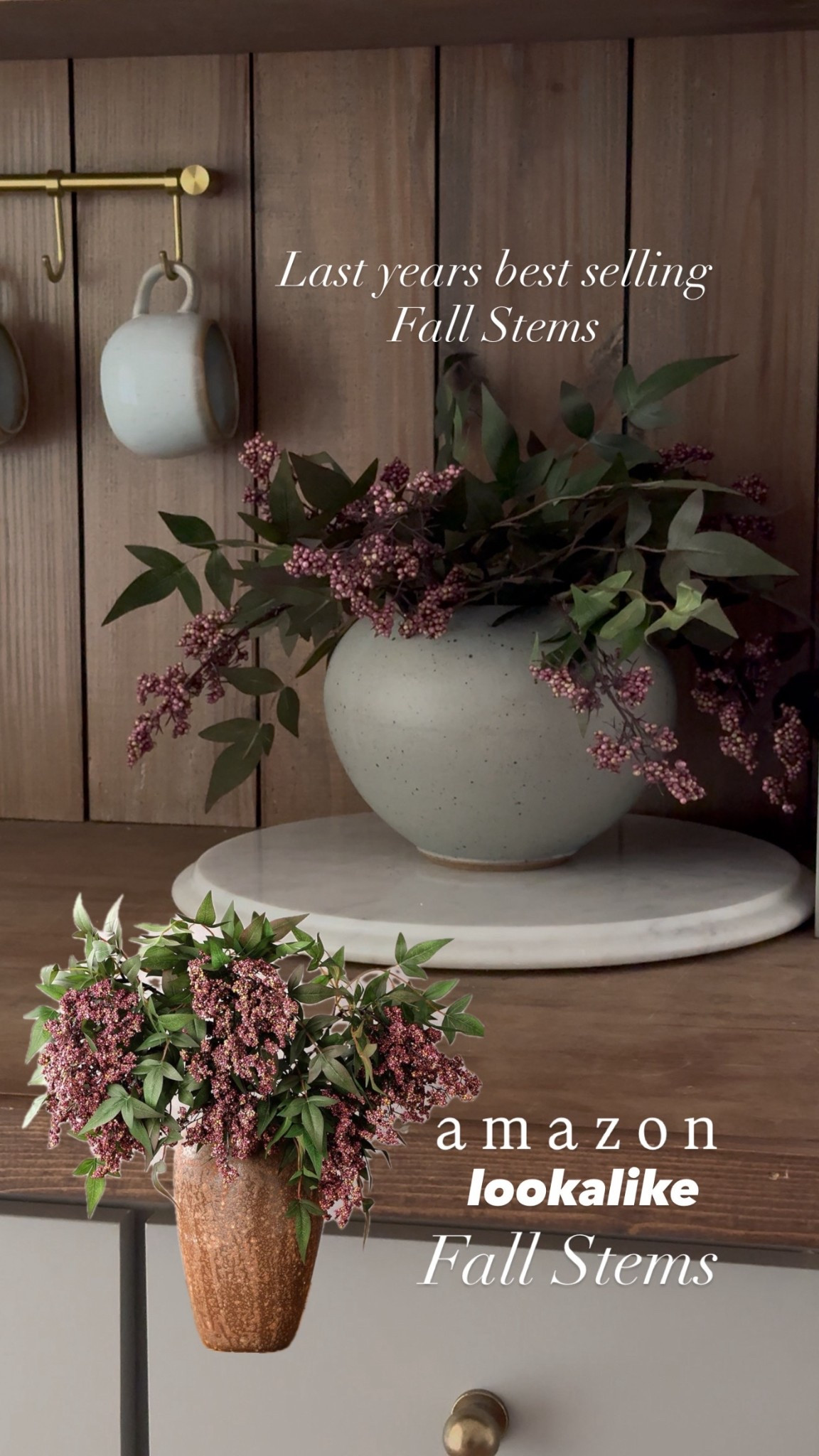 Viral fall stems | best selling fall stems | home decor | fall decor | fall decorating | amazon finds | house of jade | faux stems 

#LTKSeasonal #LTKHome #LTKFindsUnder50