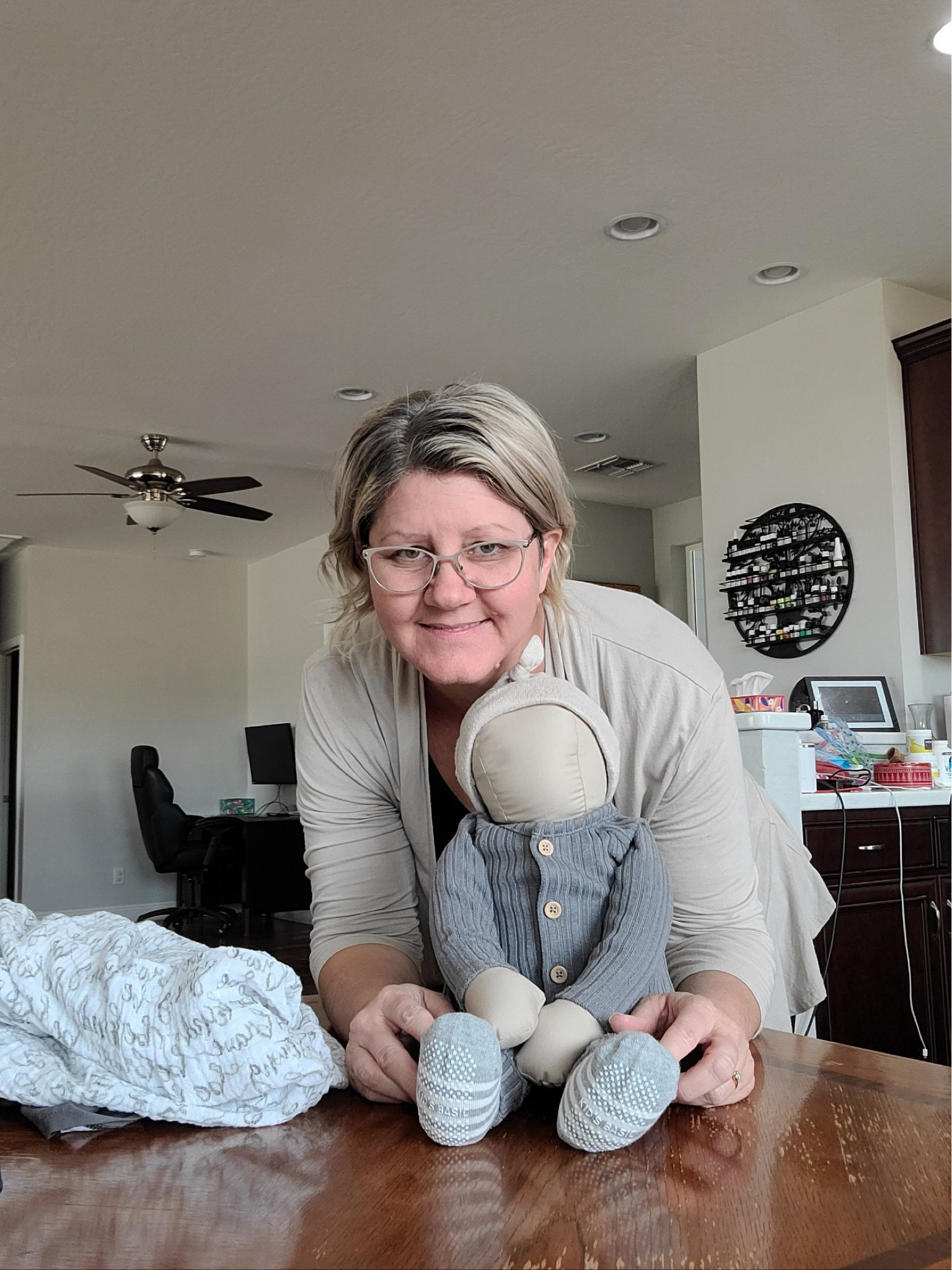 Another great comforting option for stillbirth/infant loss families or moms are weighted fabric dolls like this. A pro is that the weight is spread throughout the whole body and limbs as opposed to just the torso. 

#LTKFamily #LTKGiftGuide #LTKBaby