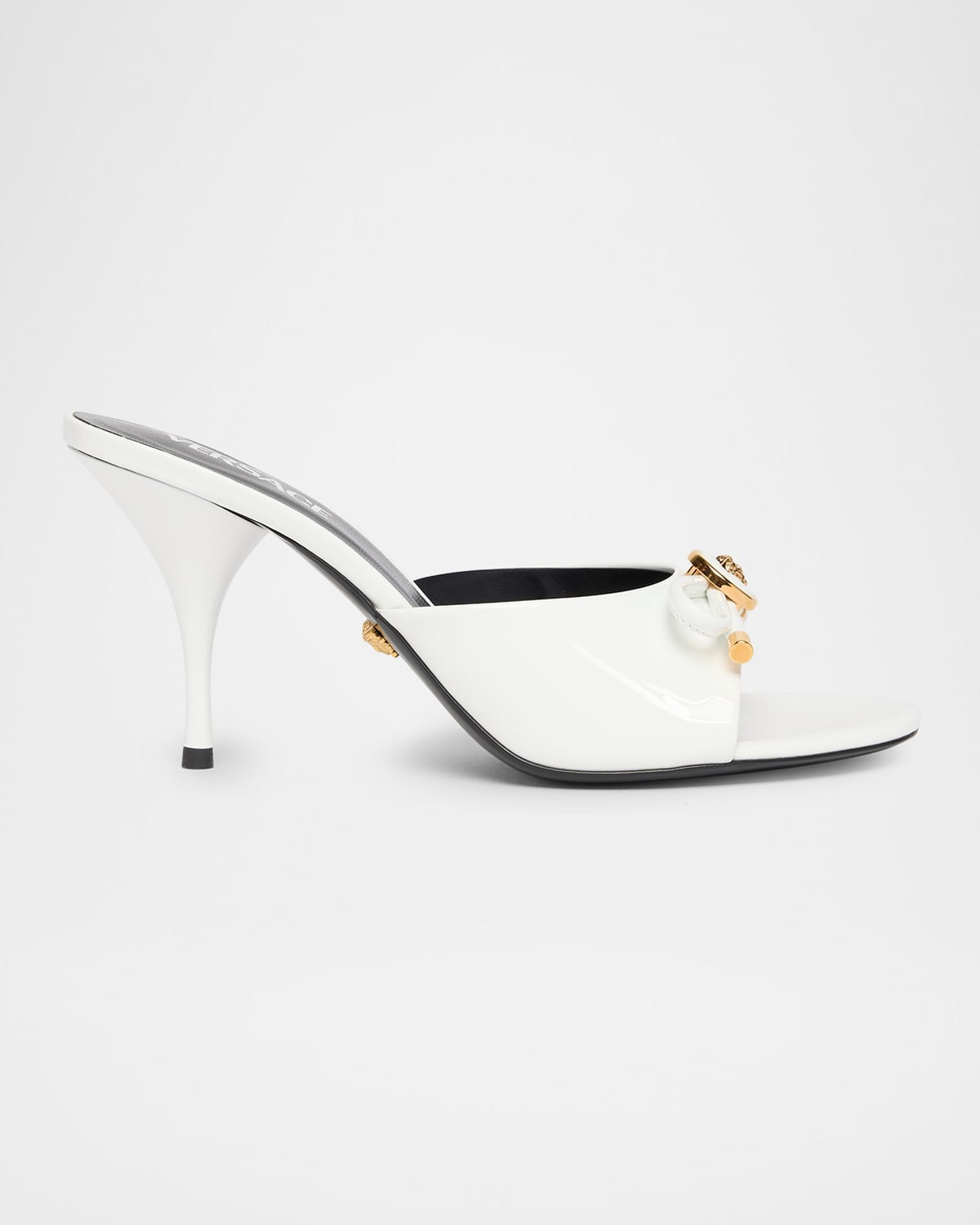 Opera Bow Ballet Mules in Patent Leather | Neiman Marcus