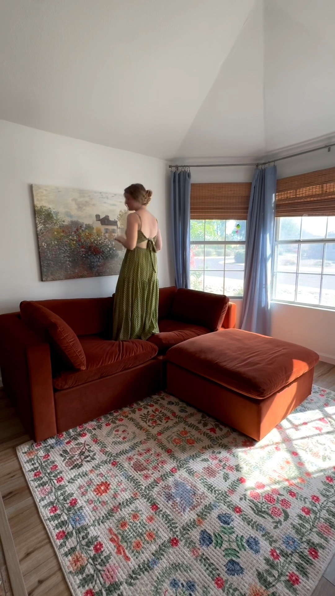 turned this sunny little room into a whimsical cozy sitting space. perfect for morning coffee, watching the hummingbirds & snuggling up to a good book

#LTKSeasonal #LTKSaleAlert #LTKHome