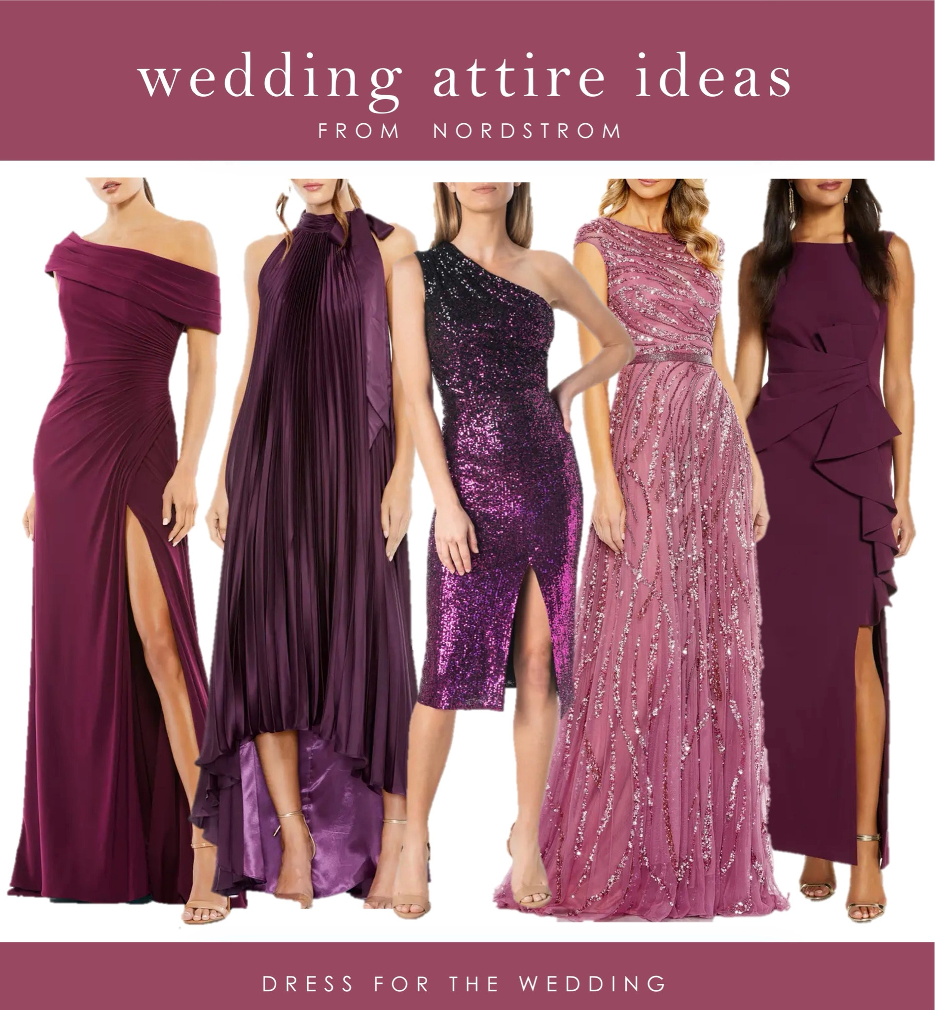 Burgundy dress, purple dress, fall wedding guest dress, Mac Duggal, formal dress, what to wear to a black tie wedding, fall wedding outfit, what to wear to a wedding over 40, evening wedding attire, dress for the wedding. Follow us for more cute dresses, bridesmaid dresses, wedding guest dresses, wedding dresses, and bridal accessories, plus wedding decor and gift ideas! #weddingguest #cutedresses #outfitideas #weddingstyle #ootd 

#LTKOver40 #LTKxNSale #LTKWedding