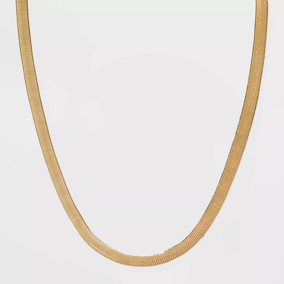 Herringbone Chain Necklace - A New Day™ Gold | Target